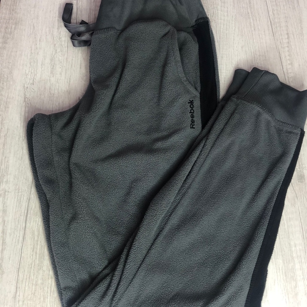 Reebok sweats small